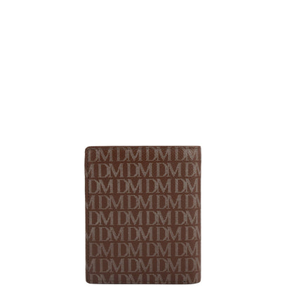 Date Bifold Leather Mens Wallet