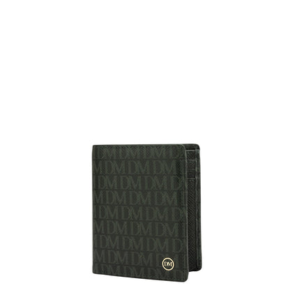 Petrol Green Bifold Leather Mens Wallet