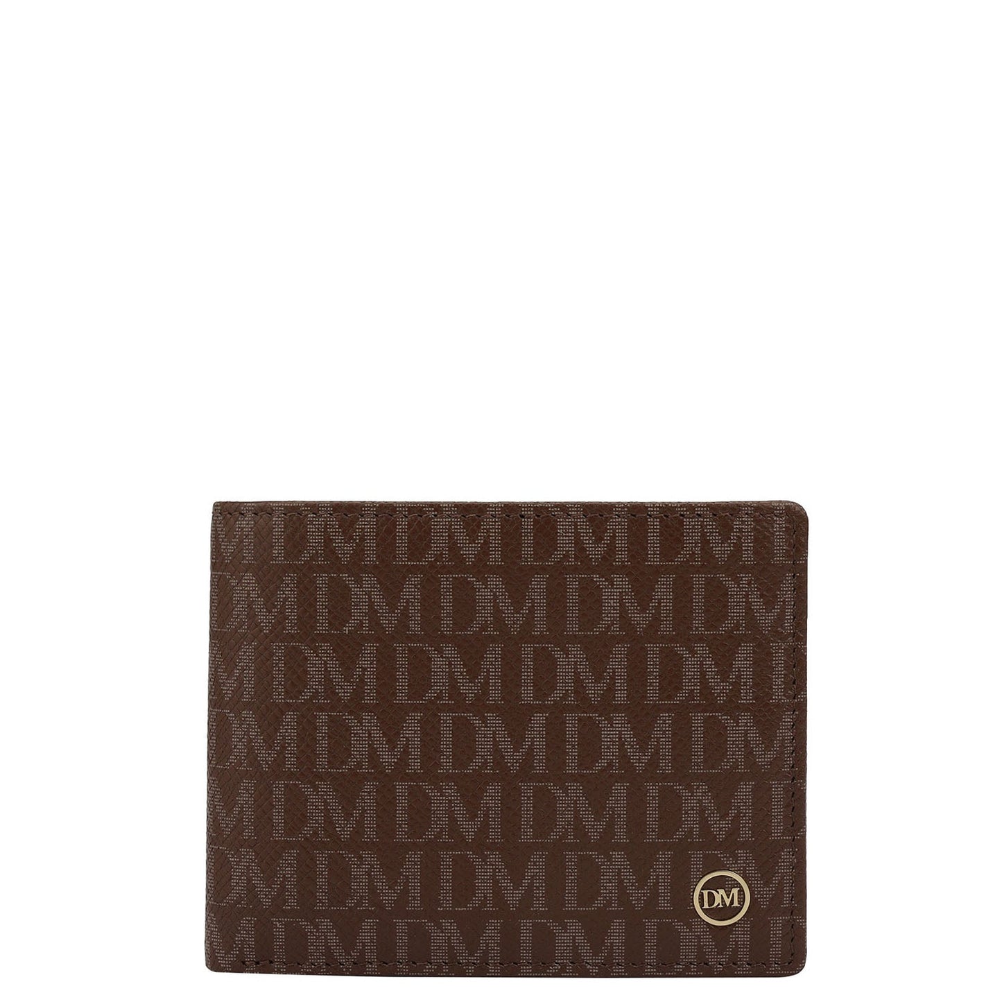 Date Bifold Leather Mens Wallet
