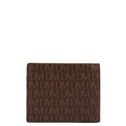 Date Bifold Leather Mens Wallet