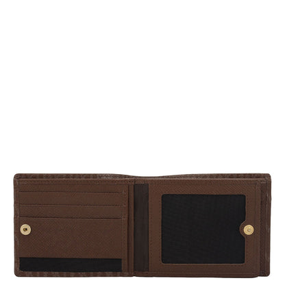 Date Bifold Leather Mens Wallet