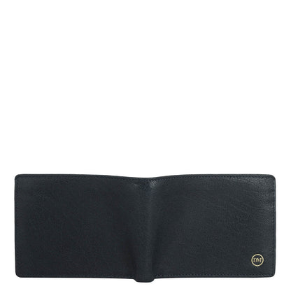 Navy Bifold Leather Mens Wallet