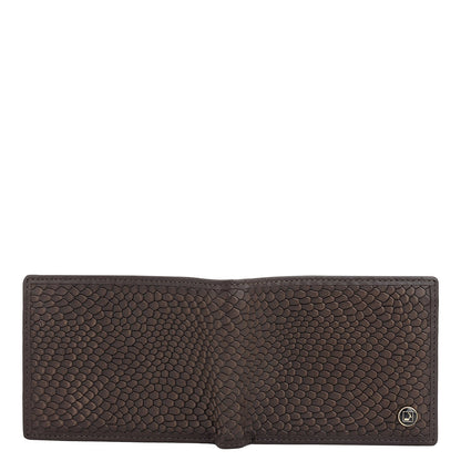 Brown Bifold Leather Mens Wallet