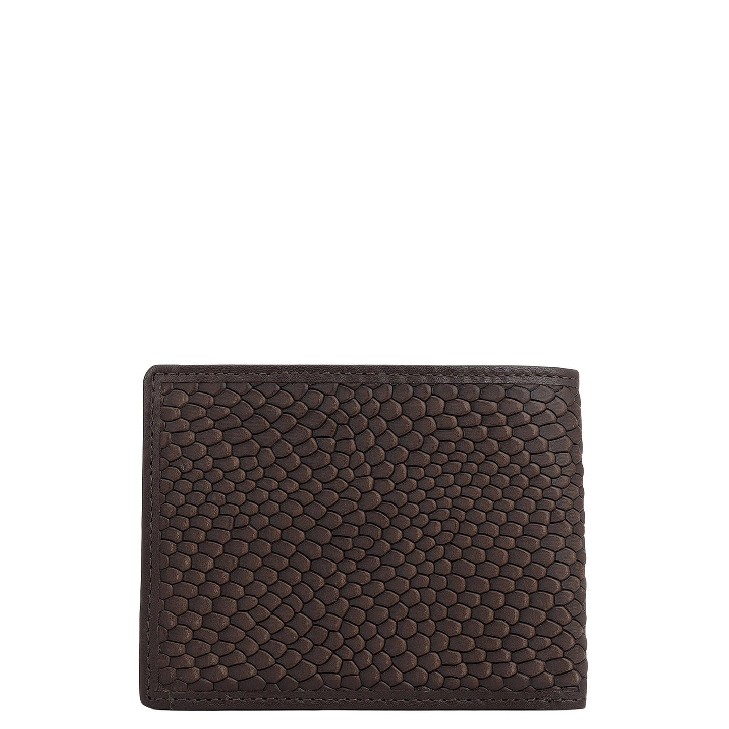 Brown Bifold Leather Mens Wallet