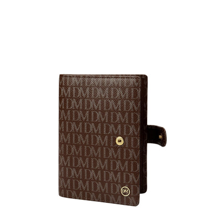 Monogram Leather Passport Case - Date