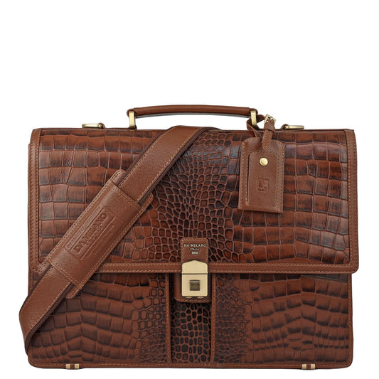 Croco Leather Portfolio - Date