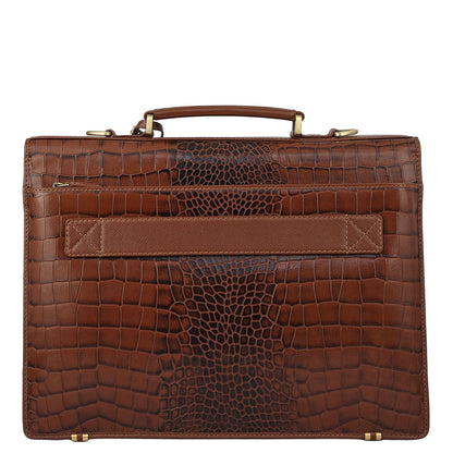 Croco Leather Portfolio - Date