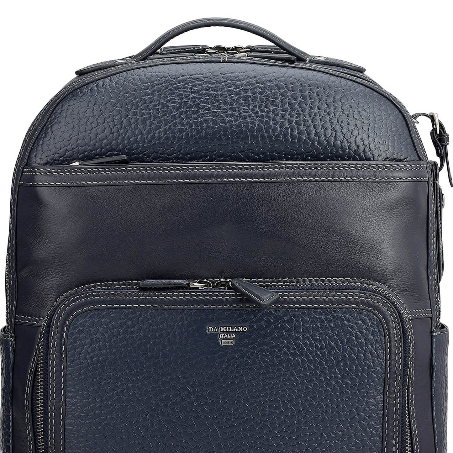 Bub Leather Backpack - Blue