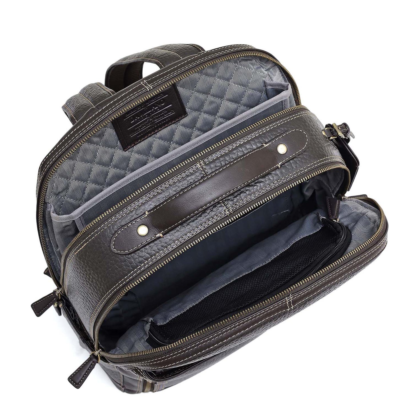 Bub Leather Backpack - Brown