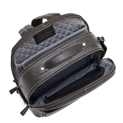 Bub Leather Backpack - Brown