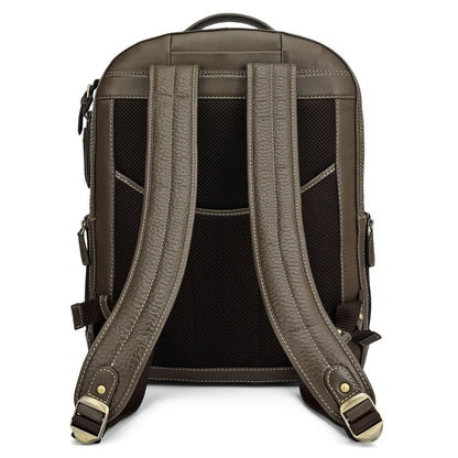 Bub Leather Backpack - Taupe