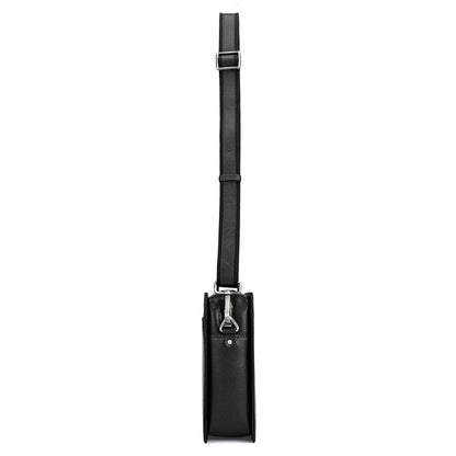 Croco Leather Men Sling - Black
