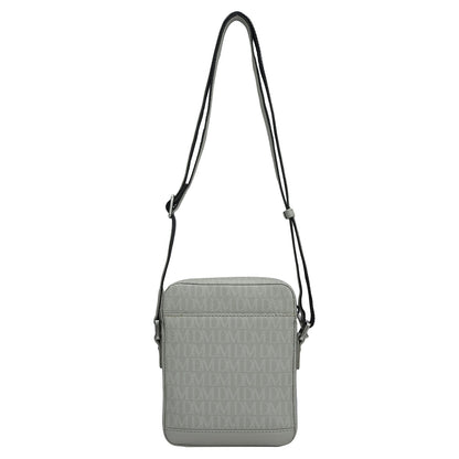 Monogram Franzy Leather Mens Sling - Stone Grey