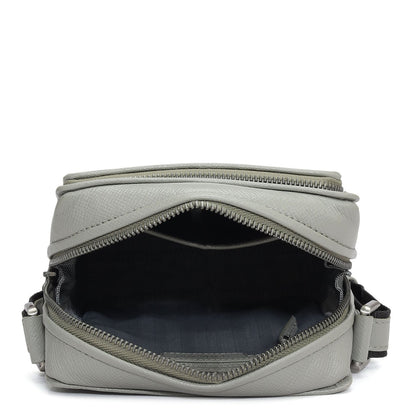 Monogram Franzy Leather Mens Sling - Stone Grey