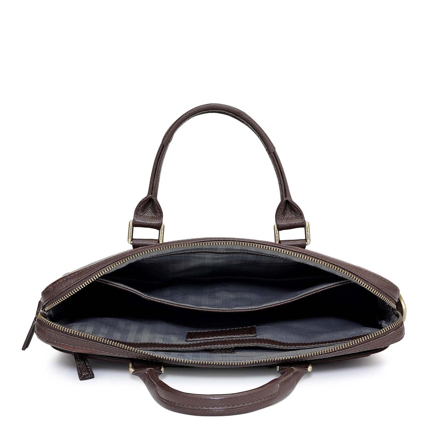 Croco Leather Laptop Sleeve - Date