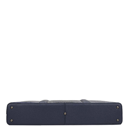 Croco Leather Laptop Sleeve - Stardust