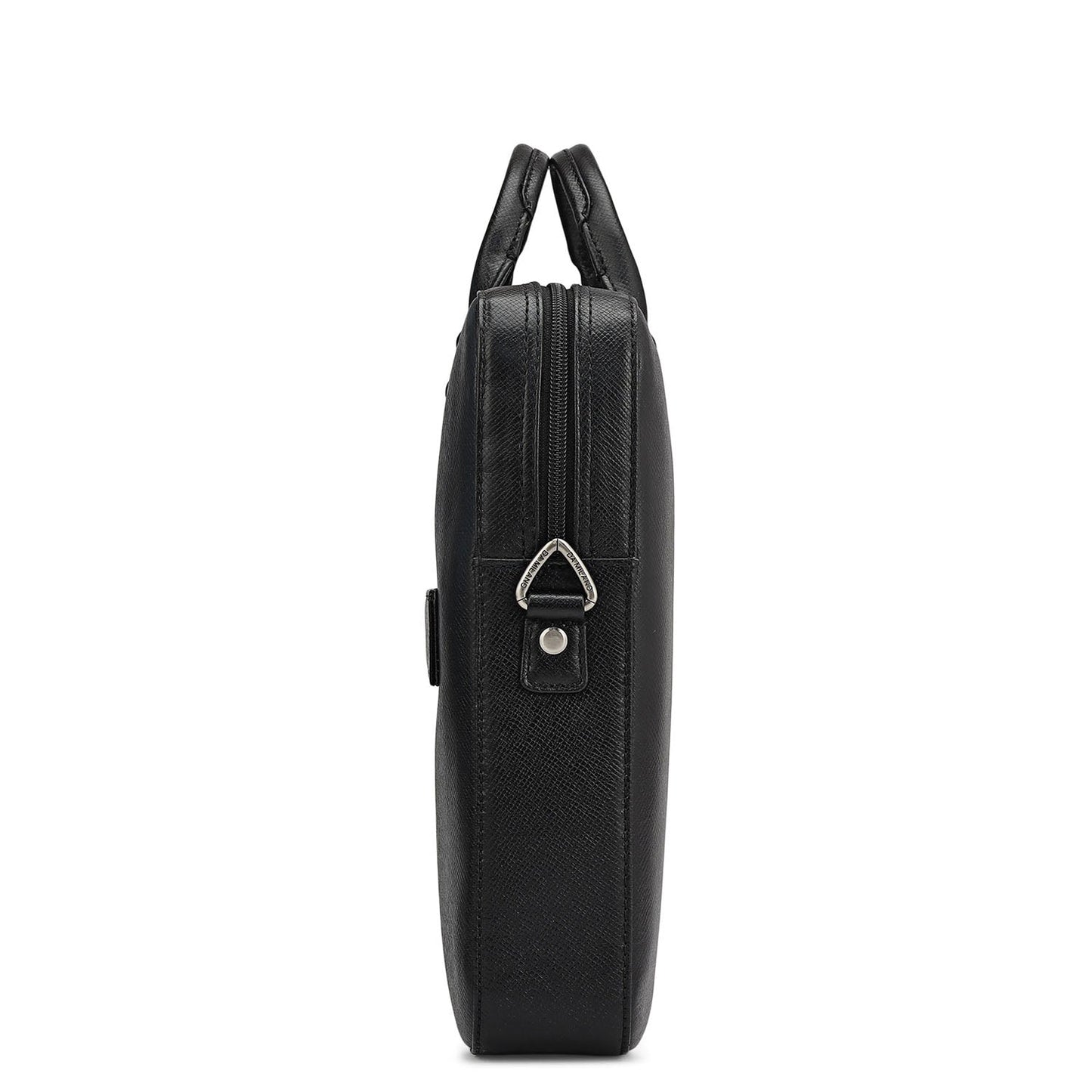 Franzy Leather Laptop Sleeve - Black