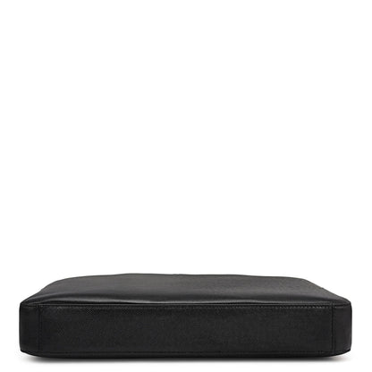 Franzy Leather Laptop Sleeve - Black