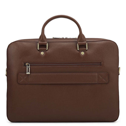 Franzy Leather Laptop Sleeve - Date