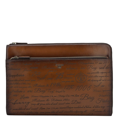 Signato Leather Computer Sleeve - Cognac