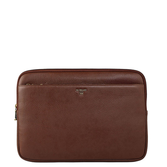 Wax Leather Laptop Sleeve - Espresso