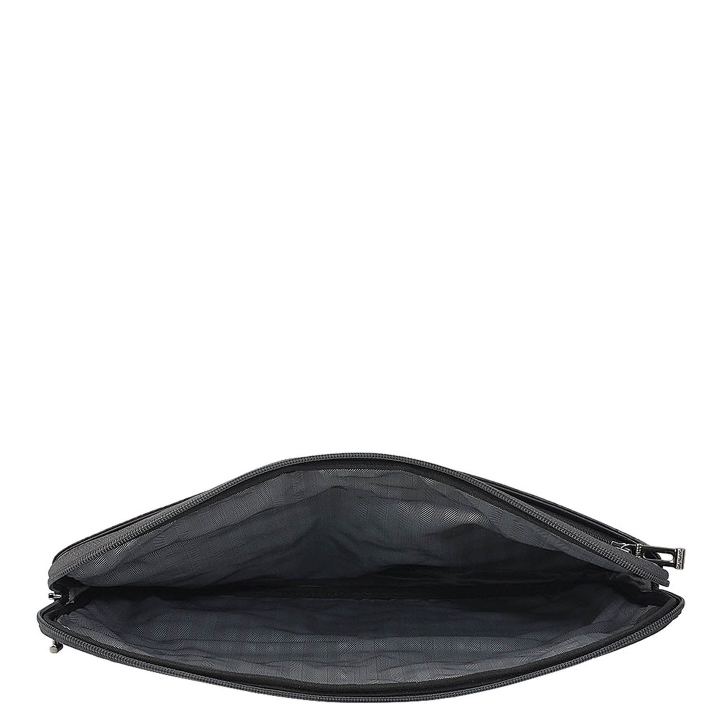 Signato Leather Laptop Sleeve - Grey