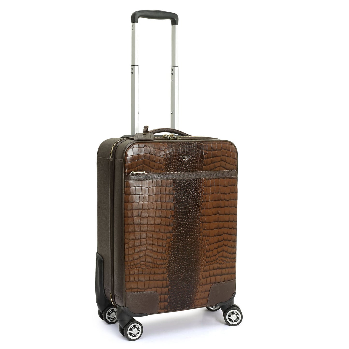 Croco Franzy Leather Trolley - Date