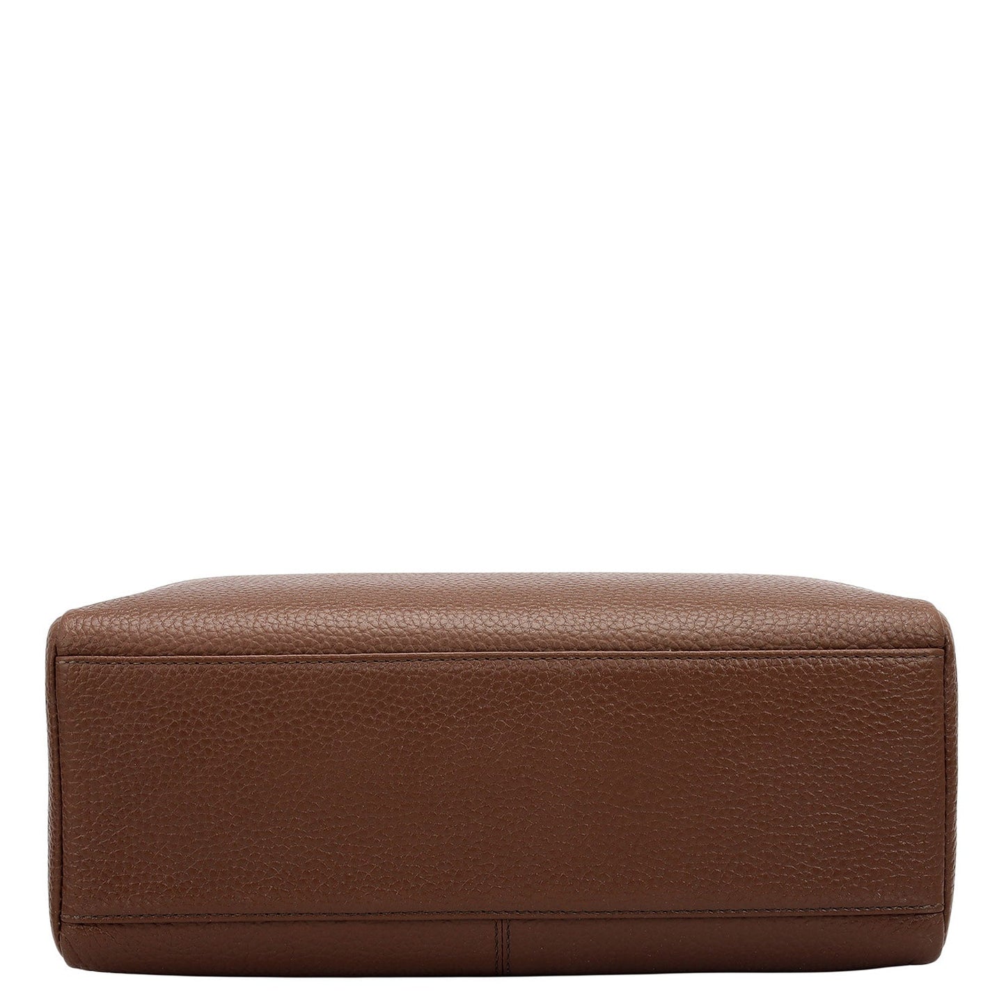 Wax Leather Vanity Pouch - Espresso