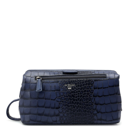 Croco Leather Vanity Case - Stardust