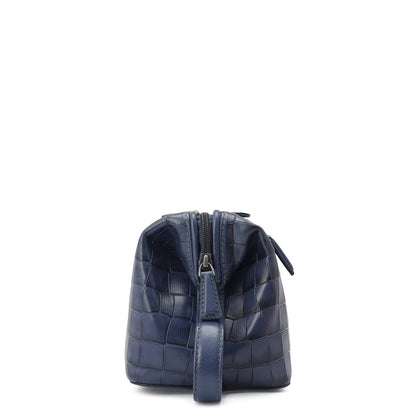 Croco Leather Vanity Case - Stardust