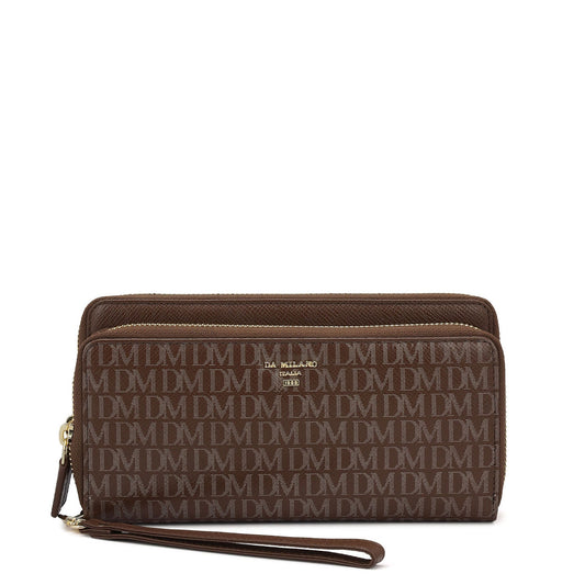 Monogram Leather Ladies Wallet - Date