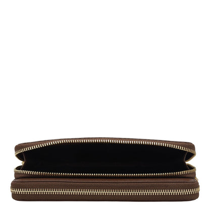 Monogram Leather Ladies Wallet - Date
